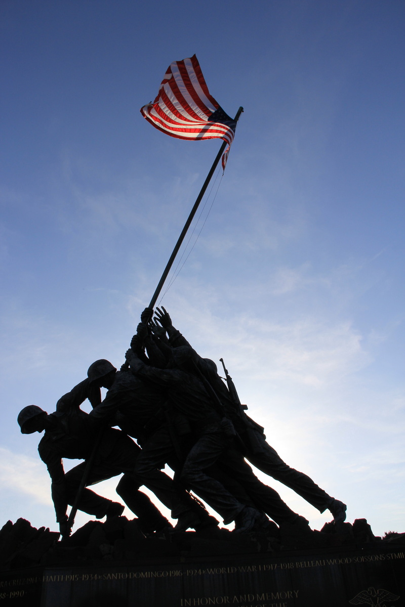 day, uSA, nature, the past, american, environment, 5K, architecture, human representation, flag, sculpture, history, patriotism, soldier, monument, hero