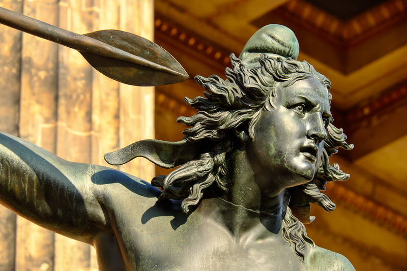representation, closeup, low angle view, art and craft, old museum, no people, creativity, bronze - alloy, close-up, human representation, close, 4K, animal wildlife