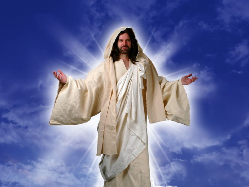 white, robe, angel, christian, human limb, low angle view, nature, heaven, place of worship, human arm, cloud - sky, limb, religion, innocence, sky, adult
