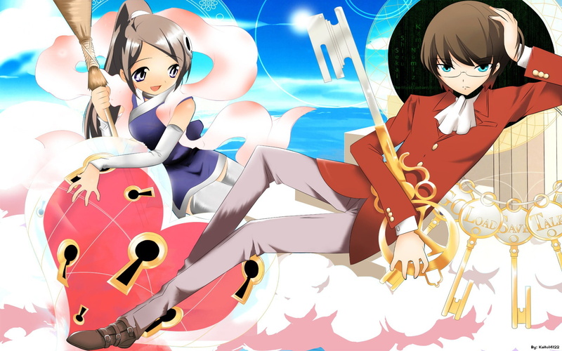 The World God Only Knows, world, hd, kami, seasons, shiru, Elsie, nature, god, x, art, nomi, sekai, keima, katsuragi, knows, zo, 1080P