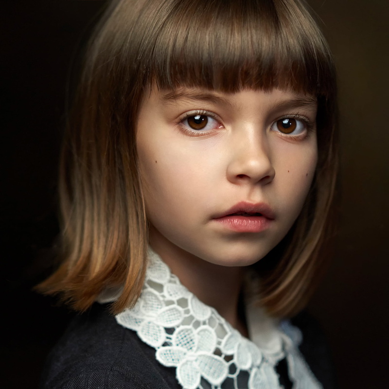 one person, headshot, s, offspring, contemplation, women, girl, depression - sadness, studio shot, 1080P, the beauty, females, white, lace, childhood