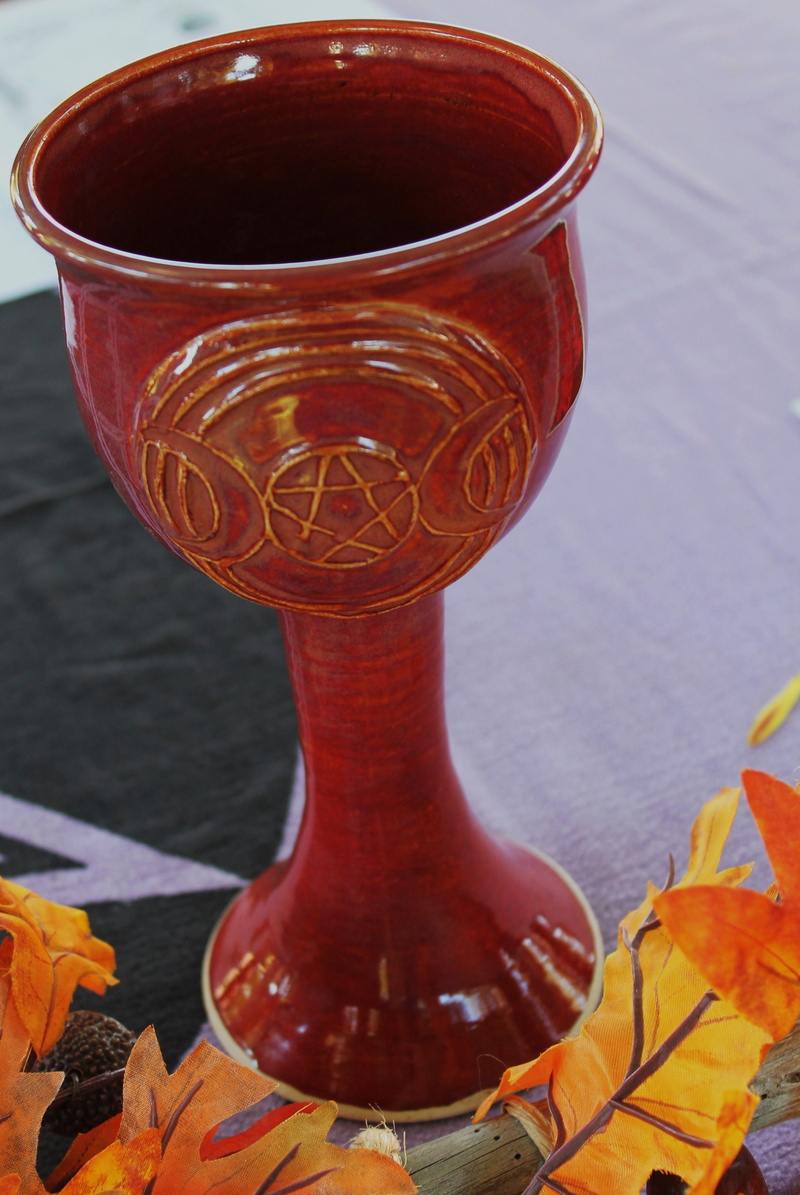 pattern, amber avalona, witch, magic, chalice, glass, alcohol, ceremonial cup, symbolic, wiccan, witchcraft, triple goddess, temptation, drink, pagan, nature magic