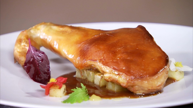 1080P, segovia, cochinillo, tipico, asado, plato
