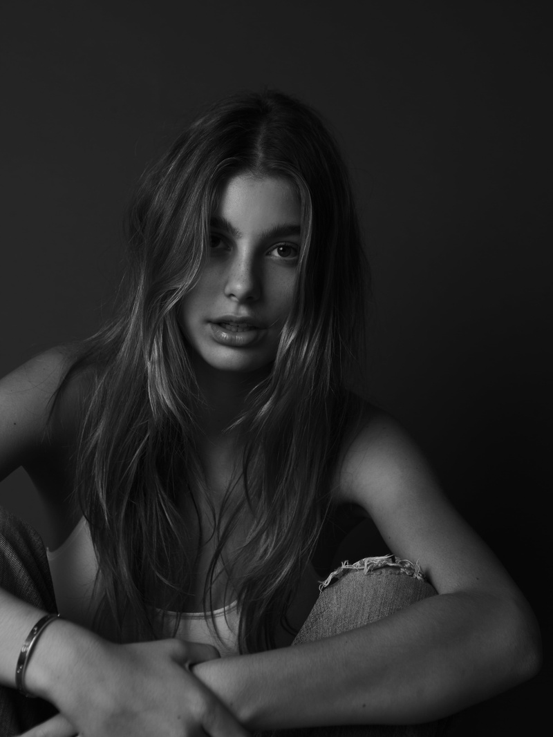 brunette, actress, 4K, women, monochrome, Camila Morrone