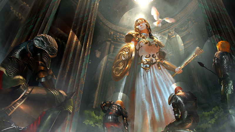 720P, Athena (Deity), Gods, Fantasy, Deity