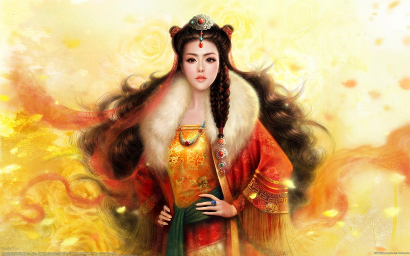 hindu, 2K, Fantasy, deity, martial, photo, arts, Art, Girl