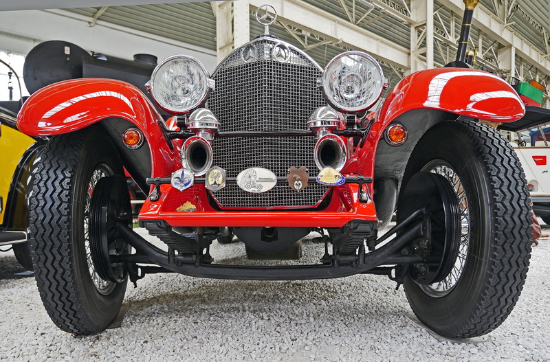 sports car, metal, car, mercedes, vintage car, land Vehicle, chrome, rigid axle, headlight, shiny, old, retro Styled, oldtimer, bumper, old-fashioned, vintage