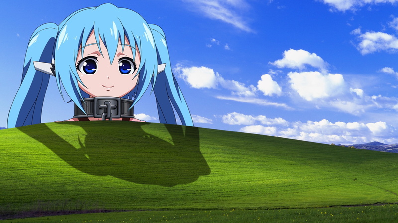 Sora no Otoshimono, anime, nymph, 4K