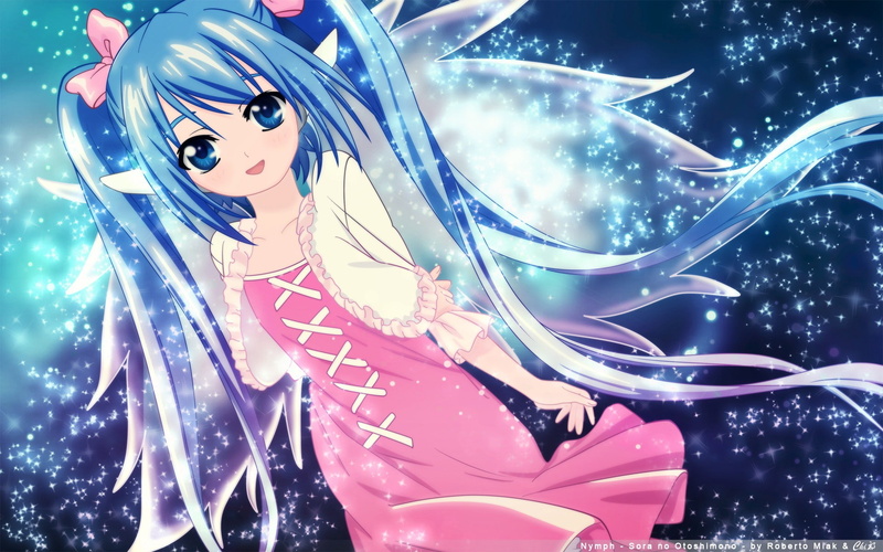 Sora no Otoshimono, anime, anime girls, 1080P