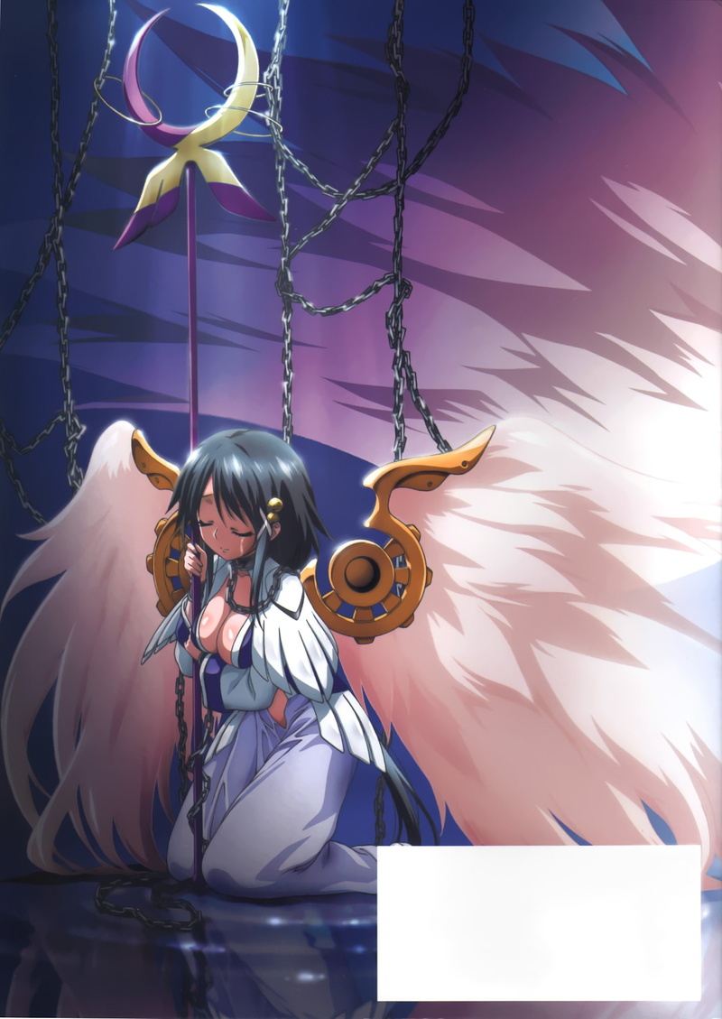 creativity, holding, outdoors, Sora no Otoshimono, Kazane Hiyori, one animal, nature, angel, cloud - sky, representation, sky, day, emotion, communication