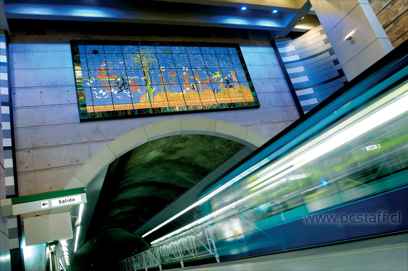 subway, animals, chile, metro santiago, subway station, 1080P, santiago