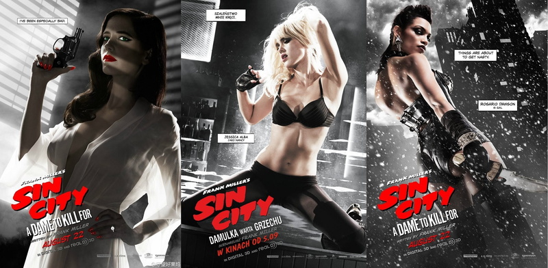 city, dame, kill, crime, thriller, sin, 1080P, action