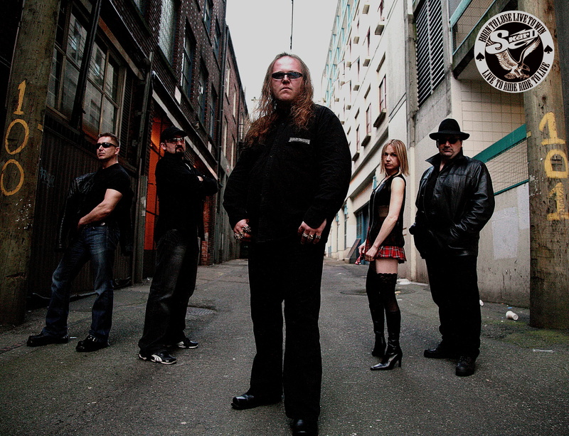 2K, rock, built structure, young men, Rock Band, strong, mid adult men, band, standing, crime, looking at camera, front view, posing, canada, group of people