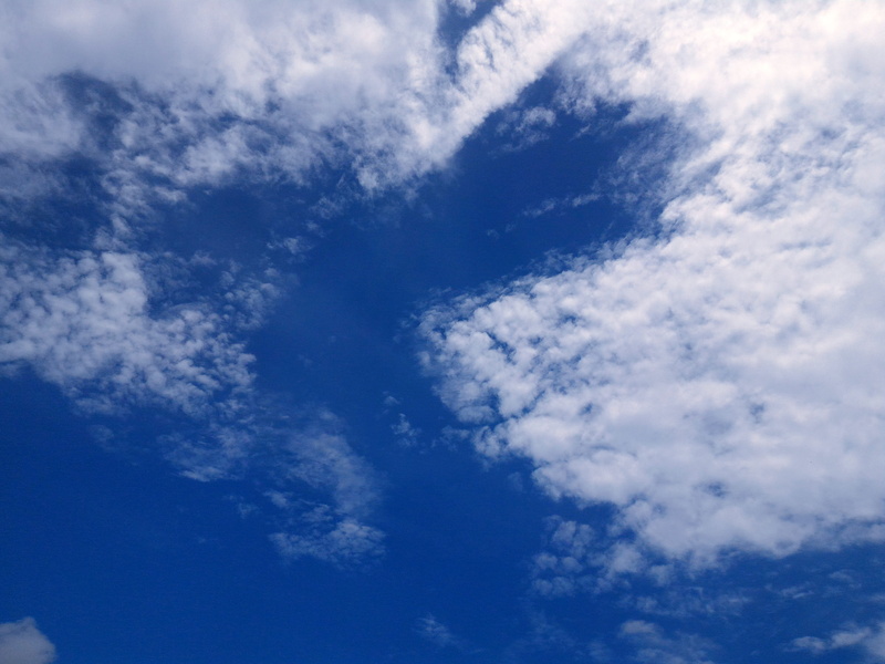 weather, tranquility, backgrounds, clean, wind, cloudscape, scenics - nature, beauty in nature, low angle view, Cloud, environment, Light, Blue, Sky, sunlight