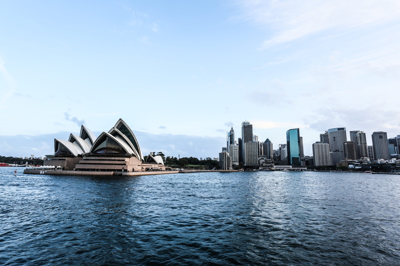 waterfront, Blue Day, architecture And Buildings, built Structure, nature, water, urban Skyline, famous Place, Australia, 5K, city, office building exterior