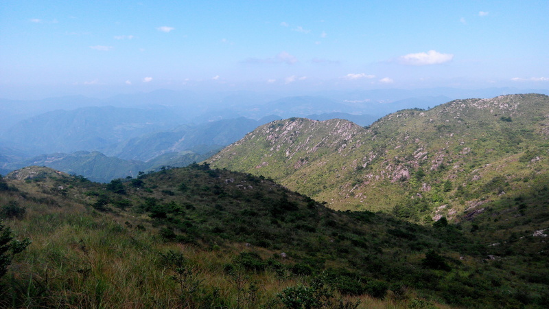 ridge, cloud - sky, non-urban scene, remote, china, Landscape, scenics - nature, tranquil scene, mountain, view, FuAn, Peak, no people, sky, day, tranquility