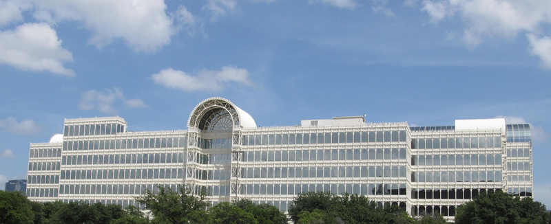 tourism, tree, nature, office building exterior, no people, texas, downtown, building feature, crystal palace, architecture, plant, travel, outdoors, tech