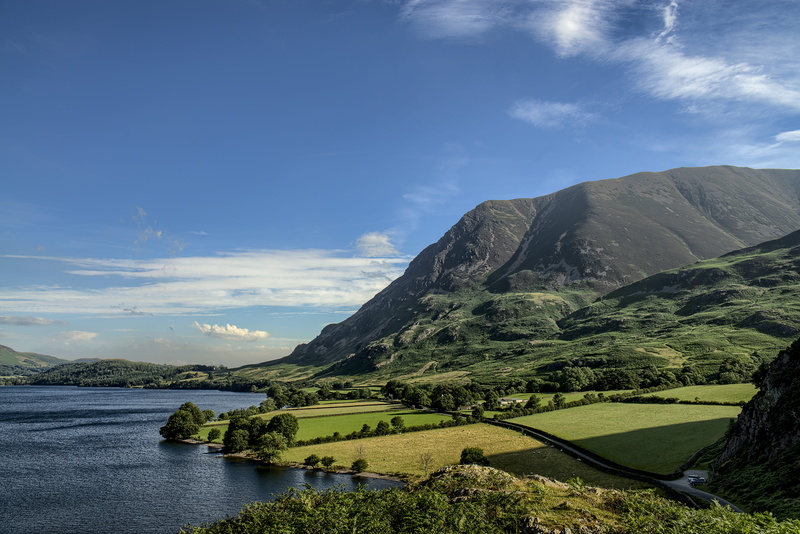 plant, idyllic, mountain, green color, lake district national park, scenics - nature, mountain range, tranquil scene, outdoors, 5K, day, nature, non-urban scene