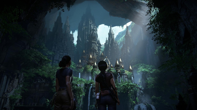 uncharted, Uncharted : The Lost Legacy, video games, 1080P, fantasy city, Video Game Art
