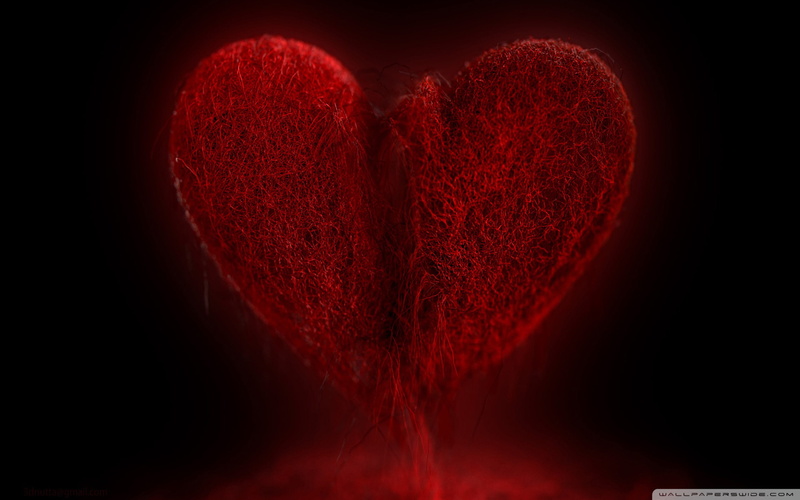 broken, heart, 2K