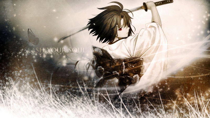 anime, Kara no Kyoukai, katana, Ryougi Shiki, Takeuchi Takashi, anime girls, 2K, Type-Moon
