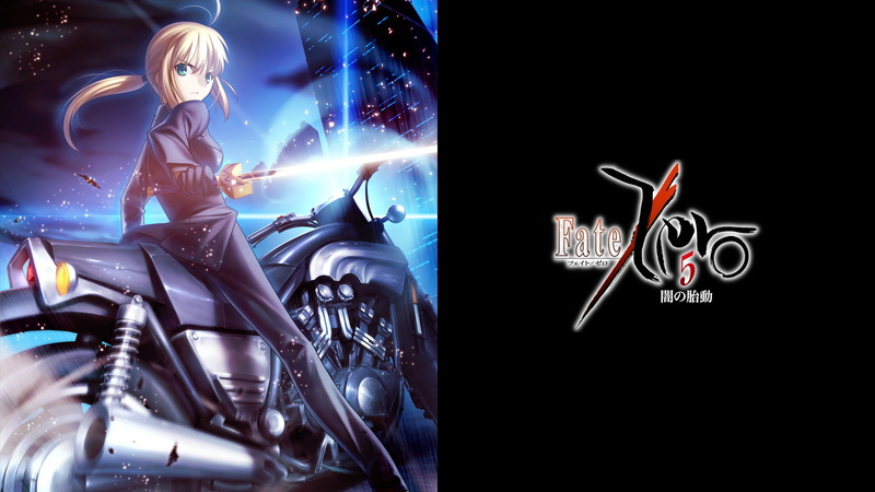 ponytail, weapon, takashi, suit, stay, green, motorcycle, fate, night, eyes, blonde, saber, 1080P, hair, sword, takeuchi, gloves, short