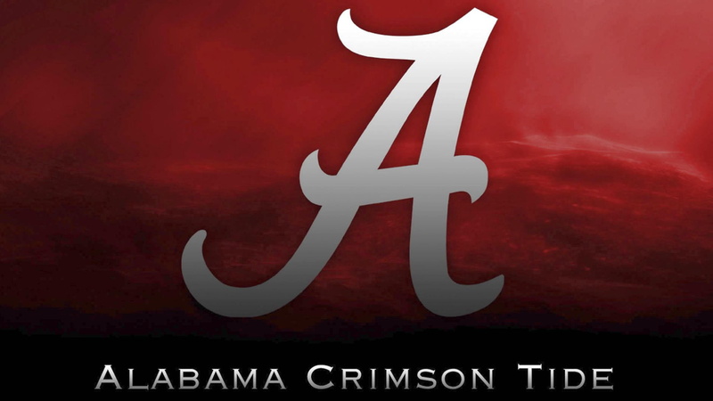 crimson, football, college, tide, alabama, 4K