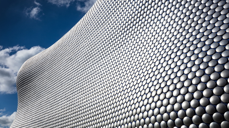 8K, 4K, Birmingham, England, Selfridges Building, 8K