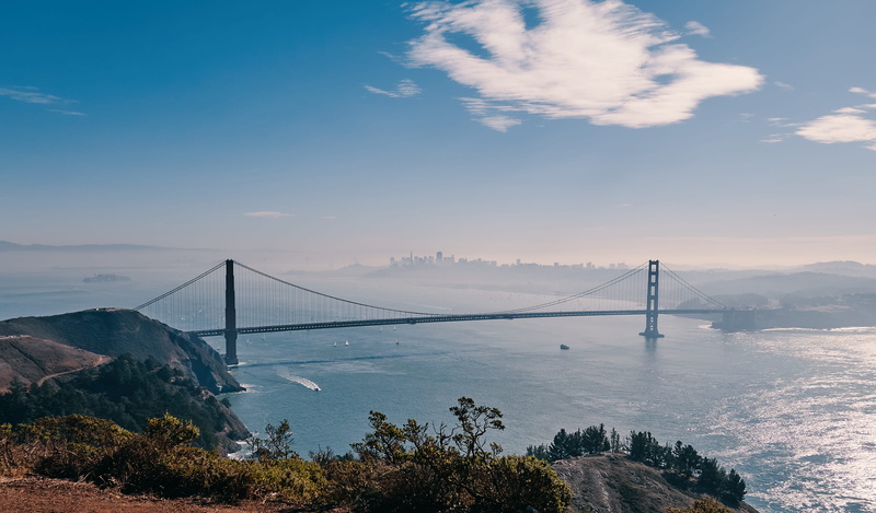 travel destinations, tourism, golde, scenics - nature, nature, bay of water, water, gate, united states, bridge - man made structure, sky, outdoors, skies