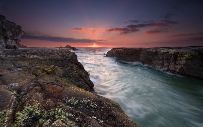 thesun, aucklandnewzealand, 2K, canoneos40d, muriwaibeach, s, heaven, water, sunset, nature, rocks, photography, newzealand, gate, sky, landscape, canon