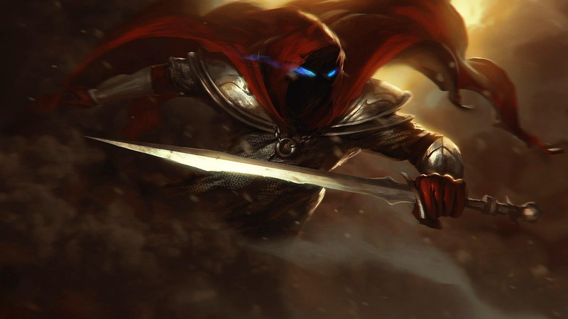 nice, 1080P, beautiful, battle, assassin, picture, blue eyes, skyphoenixx1, fantastic, dark, warrior, knight