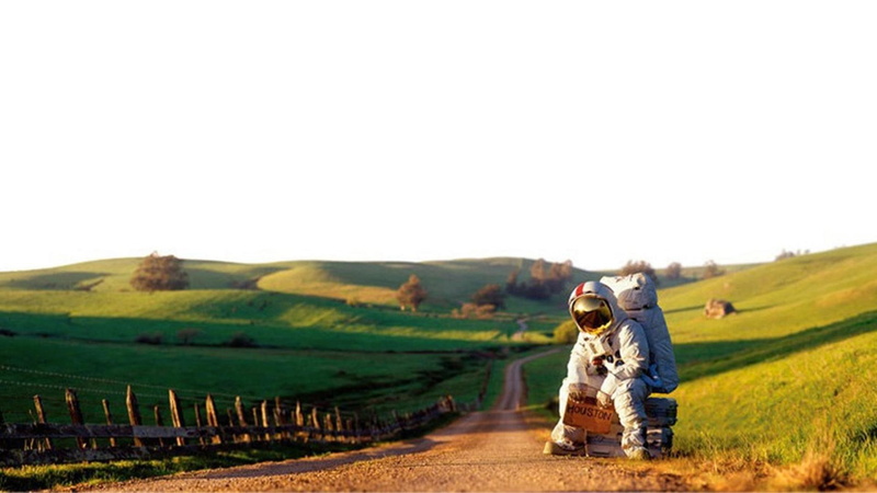 skyphoenixx1, fence, fantastic, somewhere, nice, road, beautiful, picture, astronaut, 1080P, scotl, grassland, amazing