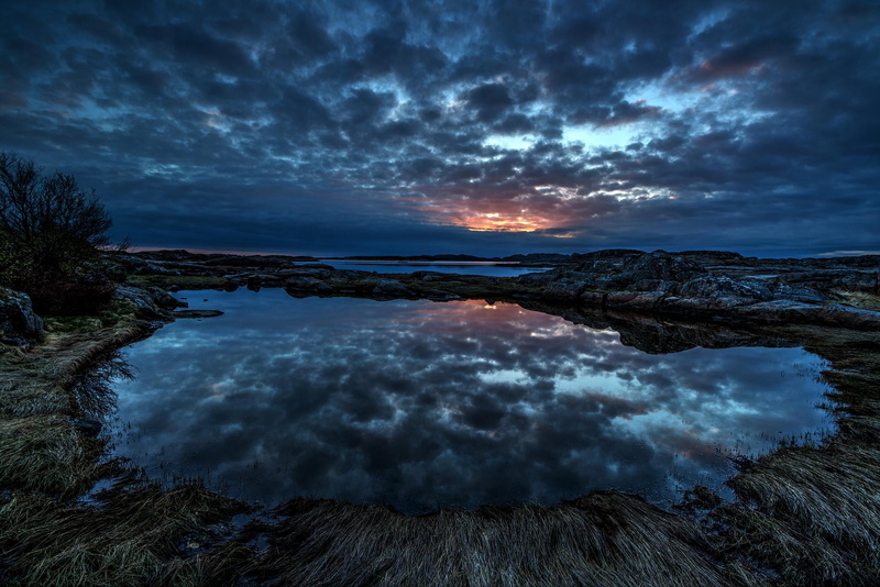 Tomorrow, Photomatix, Norway, sea, body of water, Golden  Hour, Reflections, Sea  Water, Norge, 1080P, Sky, day, Skies, Vikna, Sunlight, Exposure, North  Trøndelag