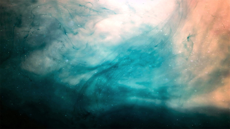 space, teal, full frame, beauty in nature, textured effect, cloud - sky, day, filter, abstract, painting, no people, astronomy, 1080P, outdoors, sky, blue