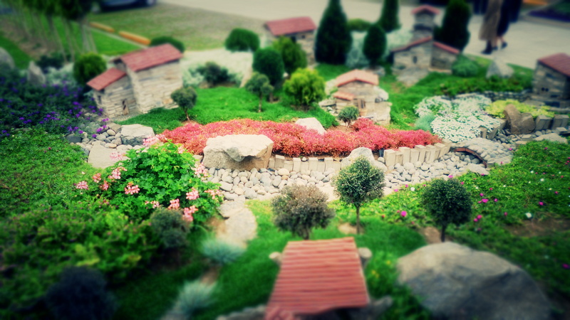 photography, garden, day, built structure, grave, architecture, footpath, green, plants, tombstone, selective focus, plant, front or back yard, green color