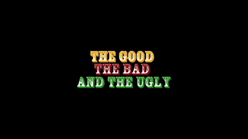 capital letter, green color, The Good the Bad and the Ugly, the film, no people, sign, brand, the role, Lee Van Cleef, communication, dark, Eli Wallach