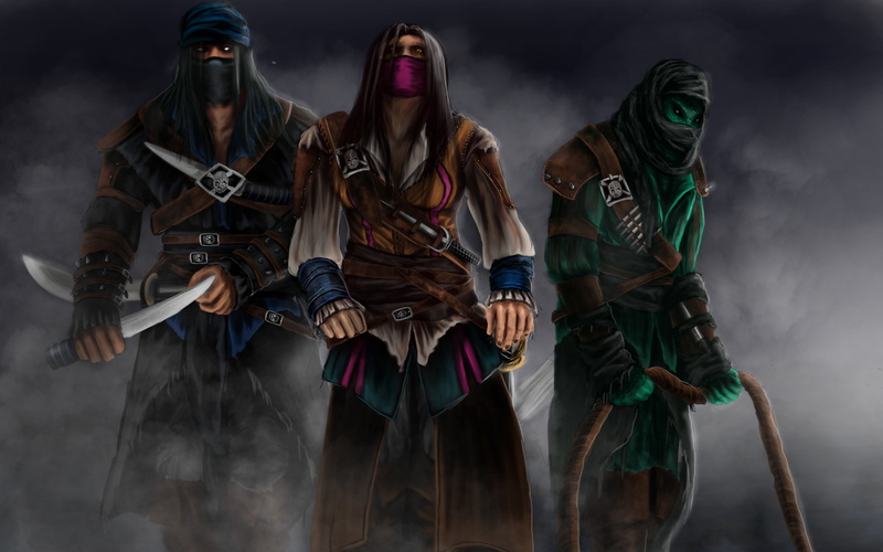 reptile, download 3840x2400 mortal kombat, rain, assassins, sub-zero backgrounds, 4K, mortal kombat