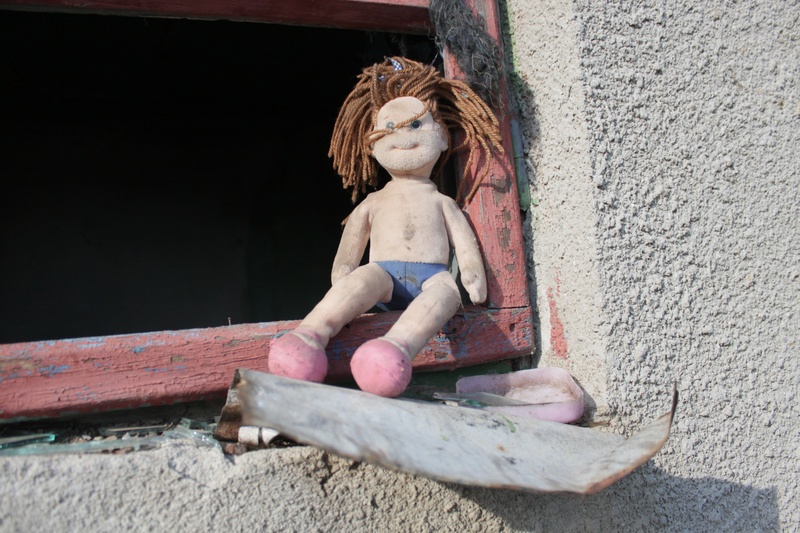 gloom, sad, outdoors, creativity, built structure, hairstyle, preschooler, lonesome, poverty, abuse, quiet, old, architecture, mystery, male likeness, lonely