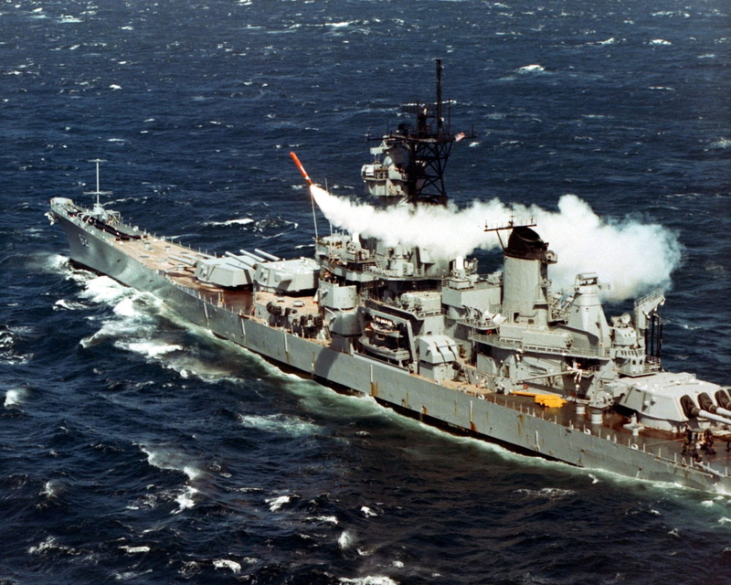Warship, USS New Jersey (BB-62), Warships, 1080P, Battleship