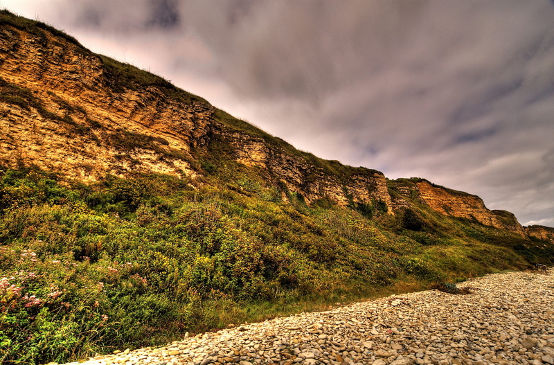 solid, rangers, beauty in nature, coast, plant, sky, normandy, war, nature, wwii, charlie sector, 2K, france, travel destinations, landscape, rocks, outdoors