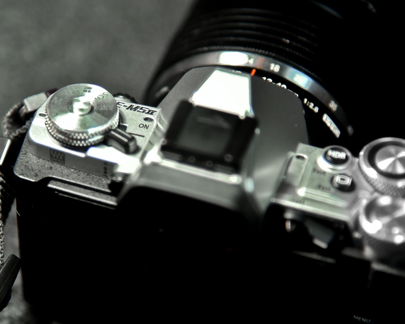 selective focus, still life, image, technology, 2K, arts culture and entertainment, photo, silver, digital camera, mark2, no people, connection, omd, hipster