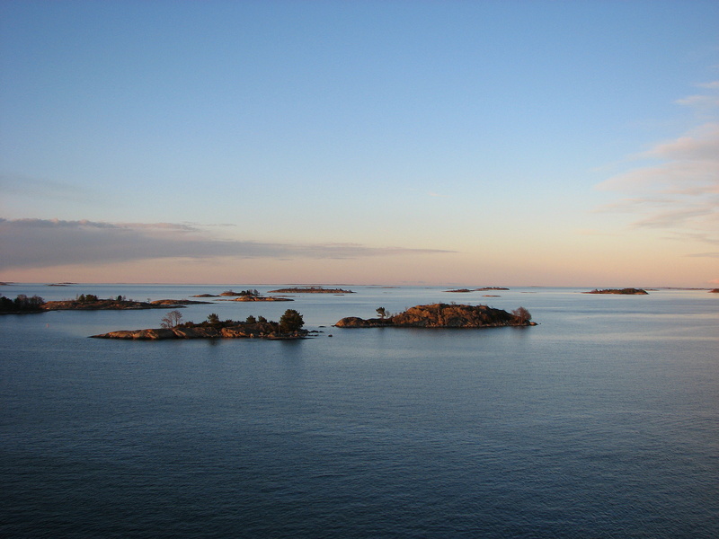 isle, Baltic, Sweden, sea, body, Sverige, surrounded, water, Canon, nature, 2K, body of water, Stockholm_archipelago, Stockholm  archipelago, sunset, two