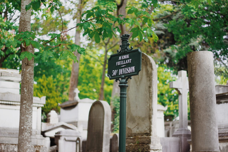 cemetery, père-lachaise, built structure, focus on foreground, nature, script, communication, outdoors, no people, text, tombstone, fre, woodland, forest
