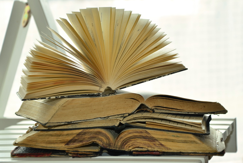 textbook, page, still life, expertise, paper, antique, close-up, education, old book, old books, reading, document, no people, wisdom, publication, used books