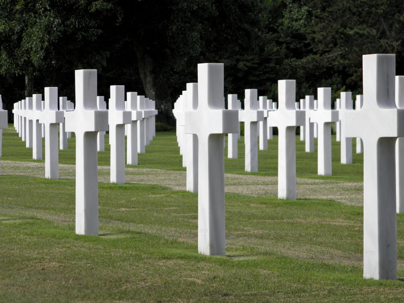 cemetery, cross, military, grabstette, emotion, grass, memorial, commemorate, white color, large group of objects, die, nature, outdoors, grave, green color