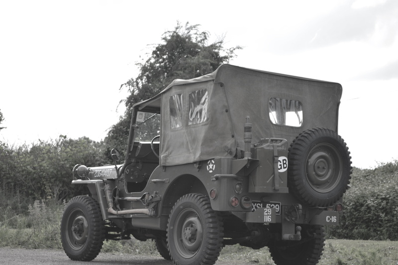commemoration, tractor, landing, battle, rural scene, tire, no people, american, land, truck, former, normandy, mode of transportation, land vehicle, outdoors