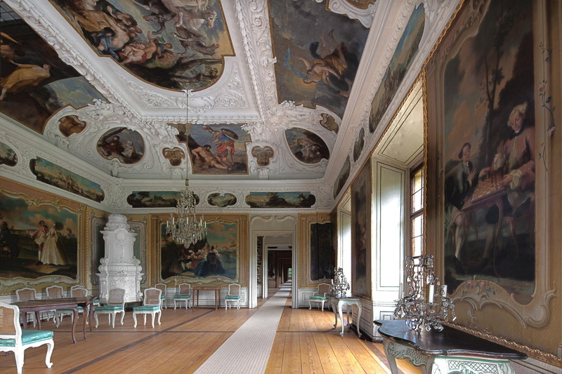 architecture, museum, castle, interior, 1080P, animals