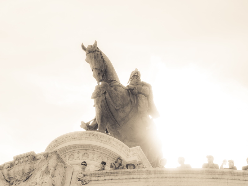 altar of the fatherland, horse, history, italy, sculpture, architecture, vittoriano, travel, statue, no people, horeseman, roma, tomb, building exterior