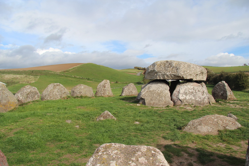 capstone, archaeology, ancient civilization, grave, the past, built structure, stones, tranquil scene, ditch, beauty in nature, nature, building, environment