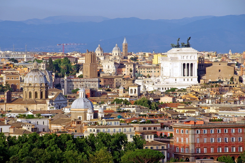 day, travel, place of worship, outdoors, city, the past, nature, residential district, monuments, spirituality, belief, history, religion, santa maria maggiore